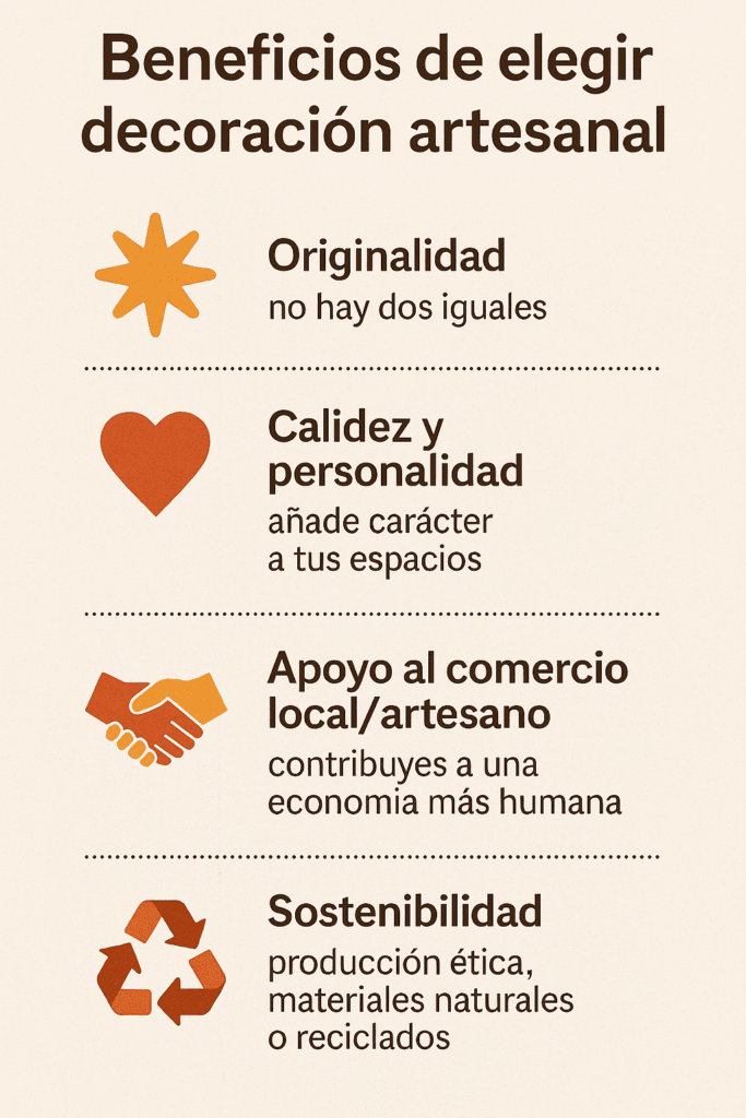 Beneficios de elegir artesanal